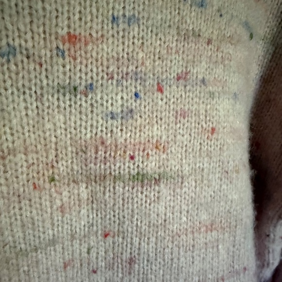 Club Monaco Ocalla Pink Knit Bell Sleeve Sweater Alpaca Wool Blend Size Small - Picture 9 of 13